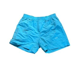 AFTCO‎ Men's Cargo Fishing Shorts Blue Size 38 Quick-Dry Summer tactical outdoor